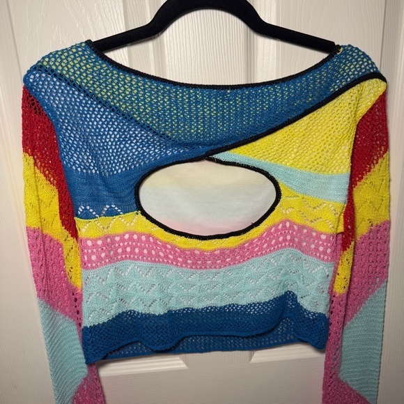 NWT Staud Rainbow Stripe Limousin Top - Picture 9 of 12